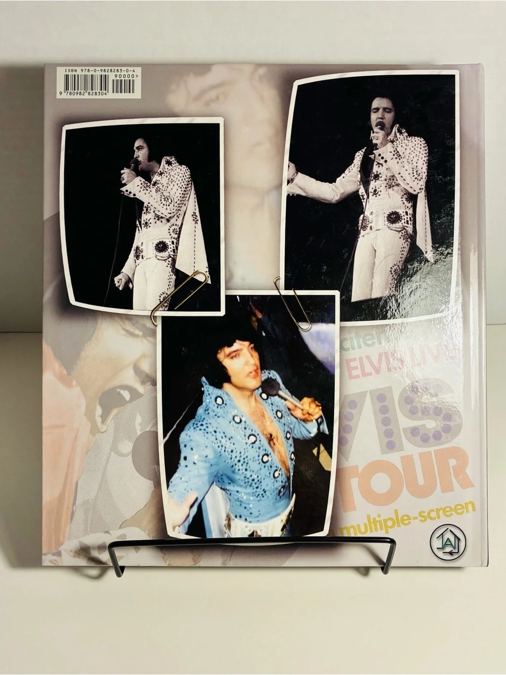 Elvis On Tour A Photographic History Hardcover Book By Joseph Tunzi